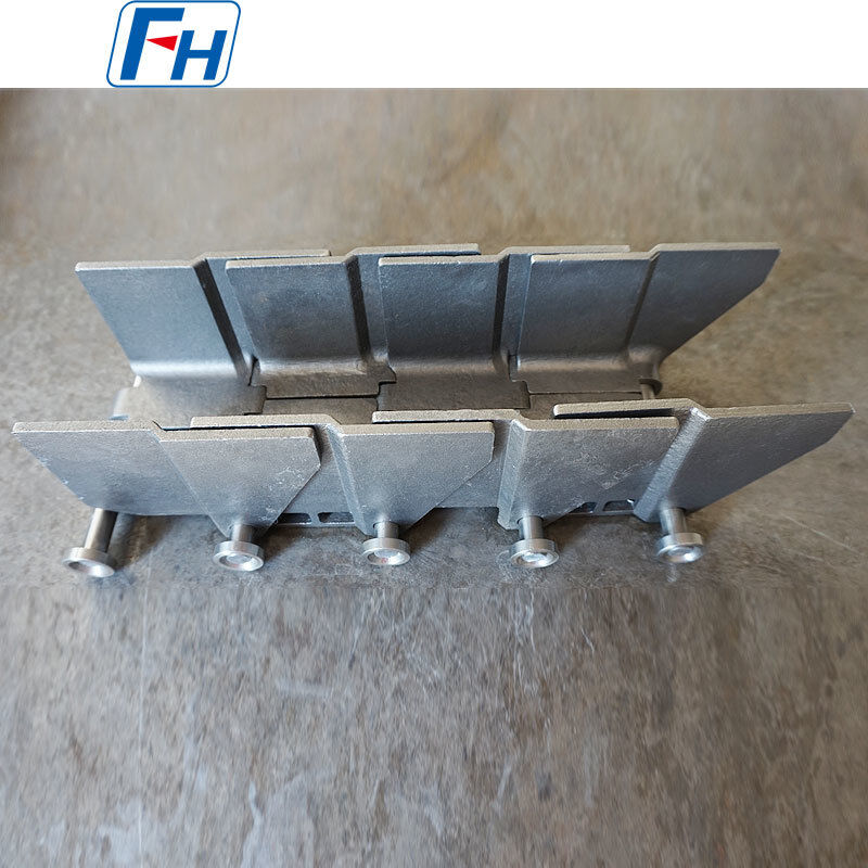 Casting Molded Link Conveyor For High Durability Needs 1.4848 Cast Link Belt