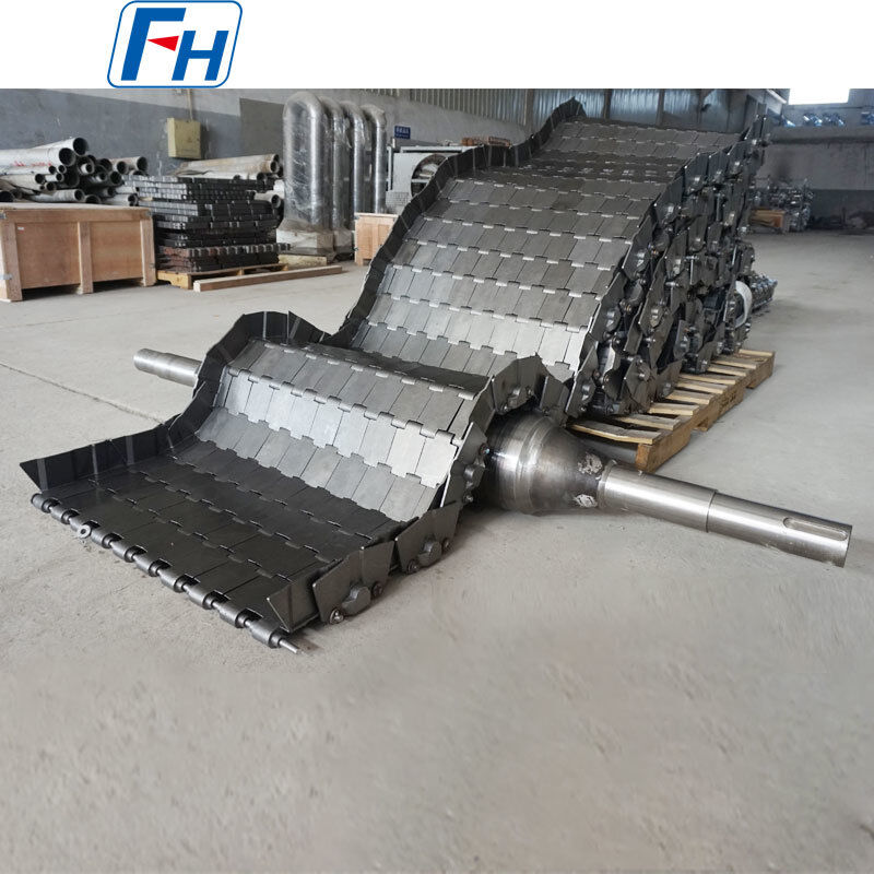 Anti Slip Cast Drive Roller Cast Link Belt High Strength For Large Grain Materials