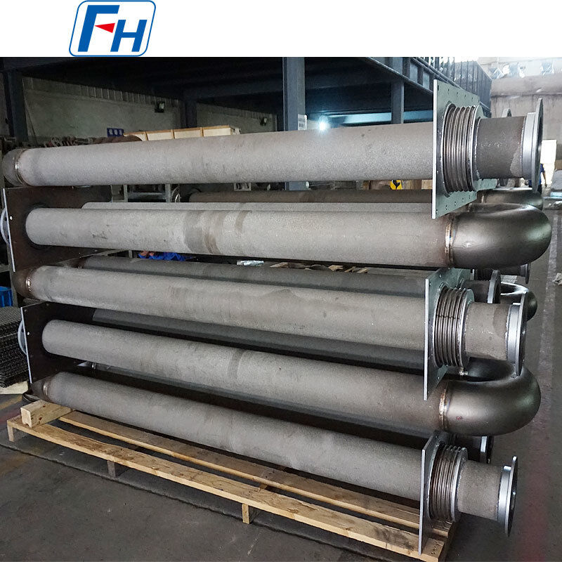 Waste Heat Recovery Type SCH24 U Shaped Gas Radiant Tubes Industrial Furnace Heating Tube