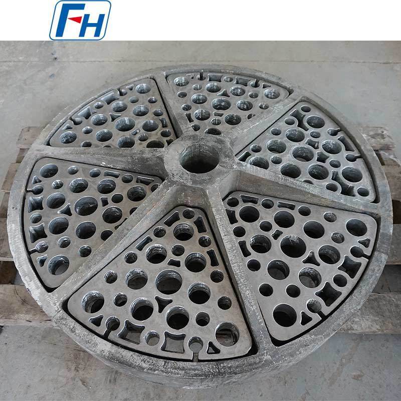 Heavy Load Pit Furnace Bottom Tray Supports High Weights in Carburizing & Annealing