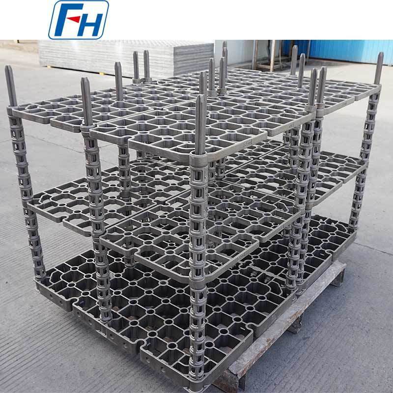 1.4852 Universal Heat Treatment Fixtures for Brazing Furnaces, Gas-Cooled at 1150°C