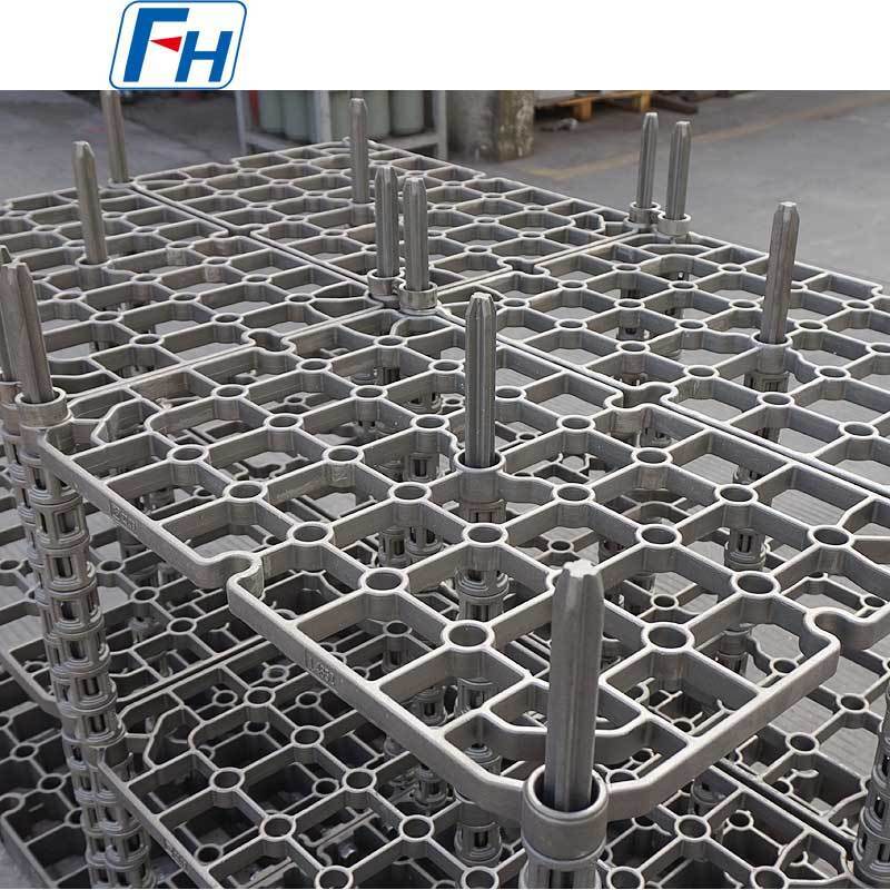 1.4852 Universal Heat Treatment Fixtures for Brazing Furnaces, Gas-Cooled at 1150°C