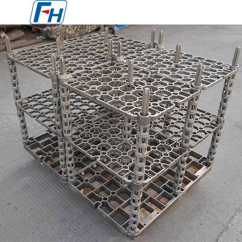 1.4852 Universal Heat Treatment Fixtures for Brazing Furnaces, Gas-Cooled at 1150°C