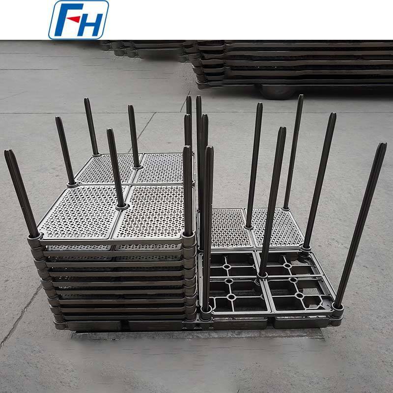 1.4848 Carburizing Furnace Heat Treatment Toolings & Fixtures for Ipsen 1.2-ton TQ13 Furnaces, Oil-Cooled at 980°C