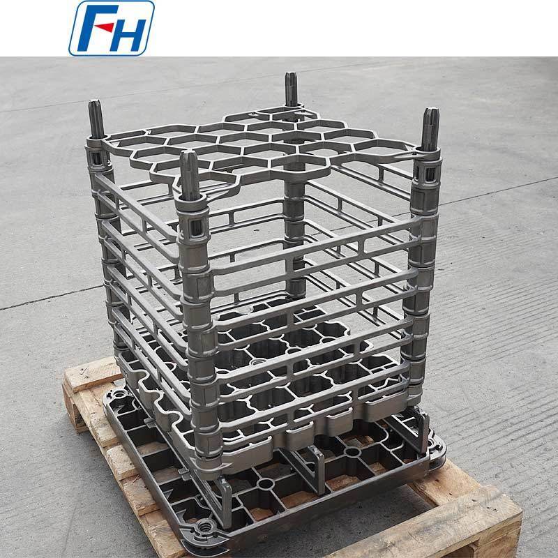 1.4859 HK Alloy High-Temperature Water-Cooled Pusher Tray Furnace Heat Treatment Fixtures