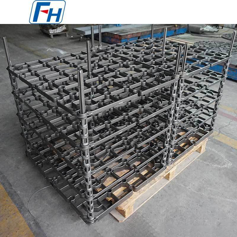FH Cr25Ni20 Tray-type Heat Treatment Fixtures for 2.5t Nitriding Furnaces