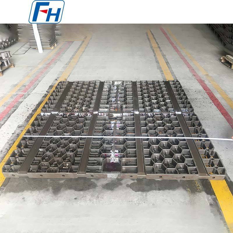 FH 1.4848 High-Temp Rail-Type Heat Treatment Bottom Trays
