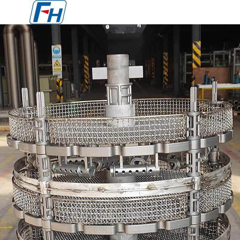 Heat Treatment Fixtures for Turbin Blades in Pit-Type Furnaces | FH®