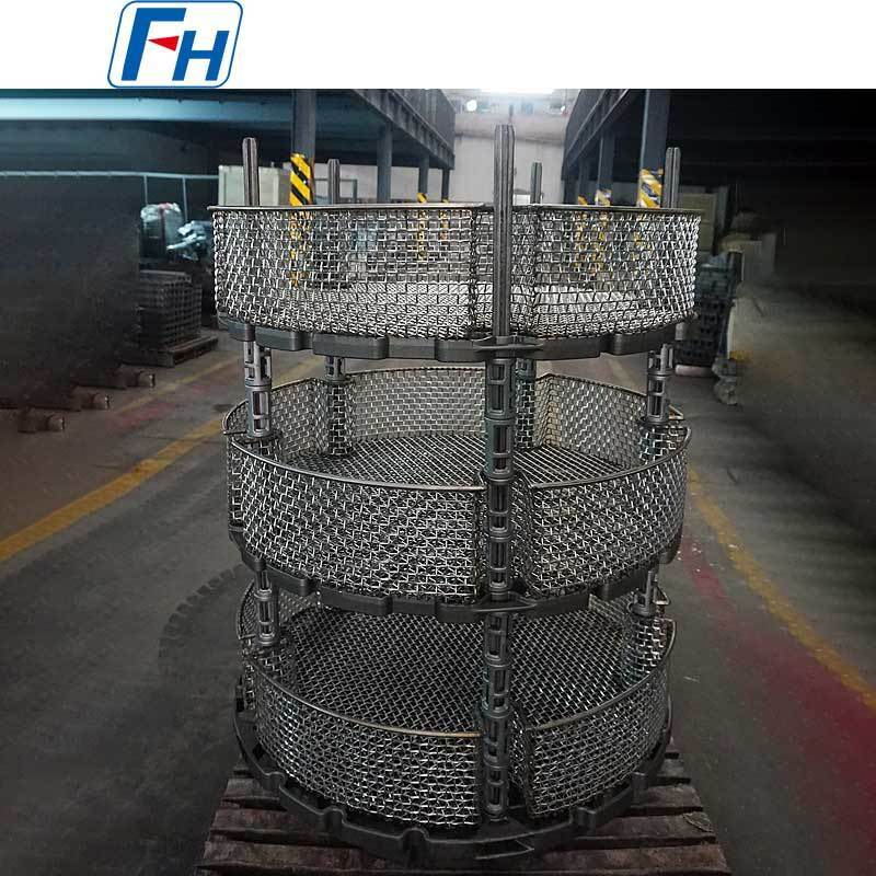 Cold Lifting Heat Treatment Fixtures for Medical Device Manufacturing in Bell-Type Furnaces | FH®