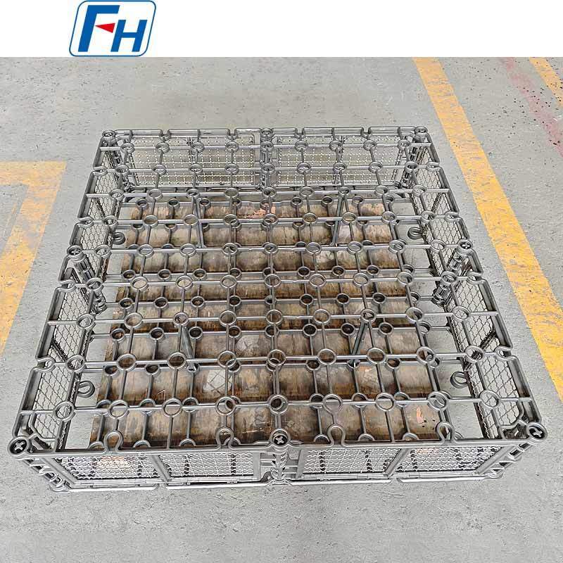 Salt Bath Furnace Loading Baskets Manufacturer | Roller Hearth Furnace Fixtures OEM