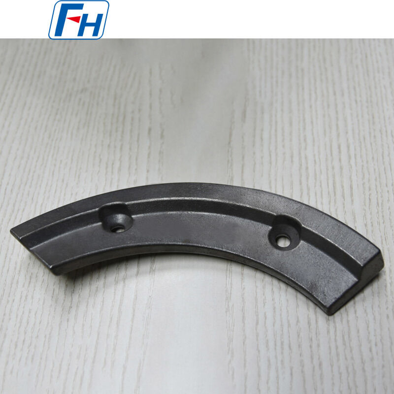 ใบสึกของเครื่องผสมคอนกรีต (แบบโค้ง) | ใบมีดโลหะผสม Ni-Hard FH®