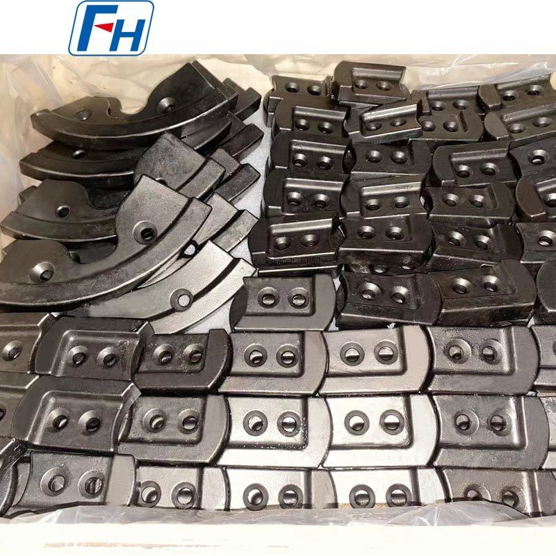 ใบเล็บขัดคอนกรีต (ชนิดโค้งเรียบ) อะไหล่ขัดคอนกรีต FH® โครมสูง