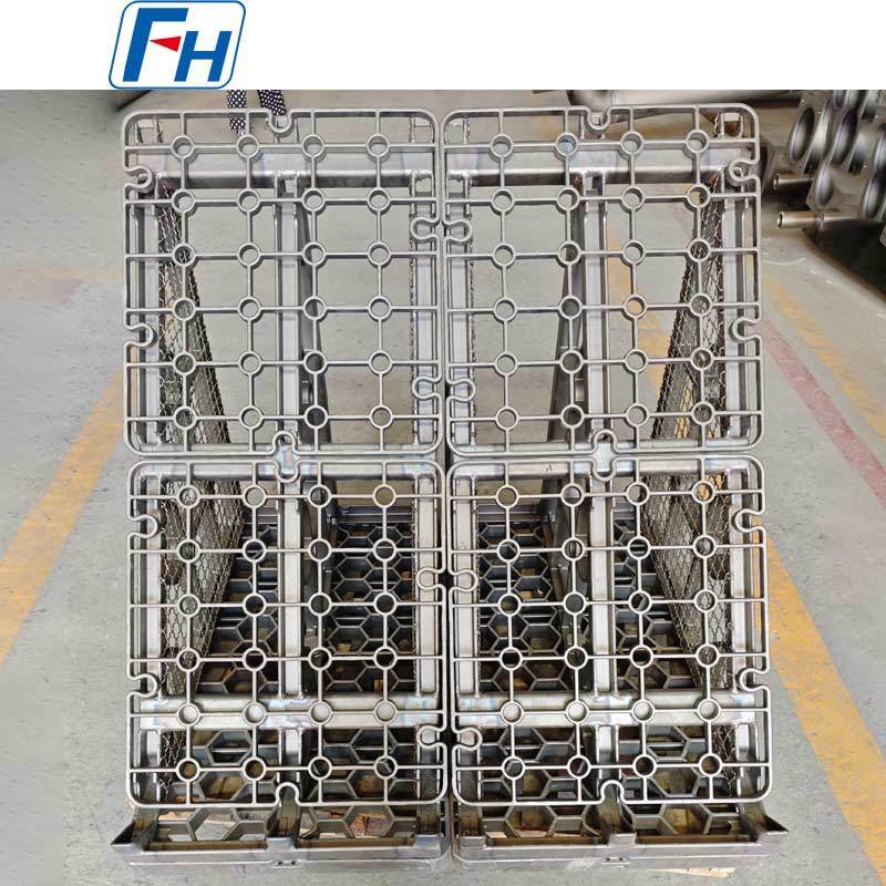 Triangular Heat Treatment Fixture for Carburizing Furnace | FH® Alloy